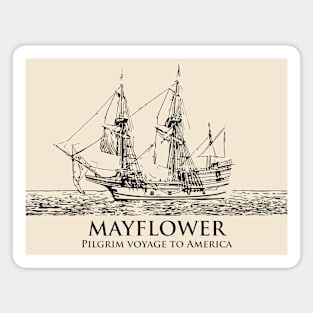 Mayflower Ship Magnet